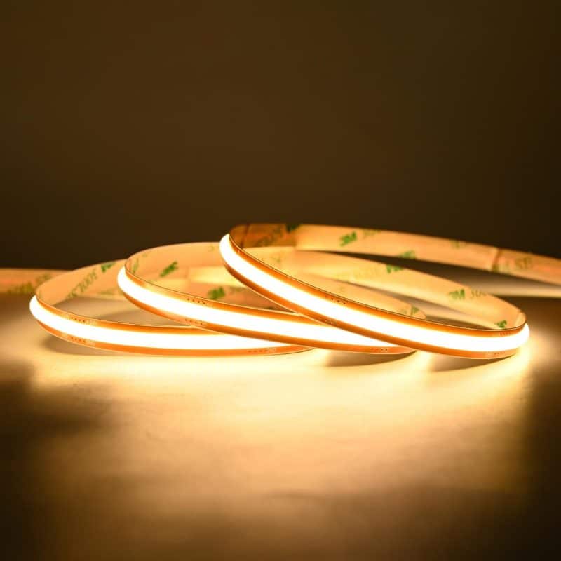 COB 2700k LED Light Strip - 8mm